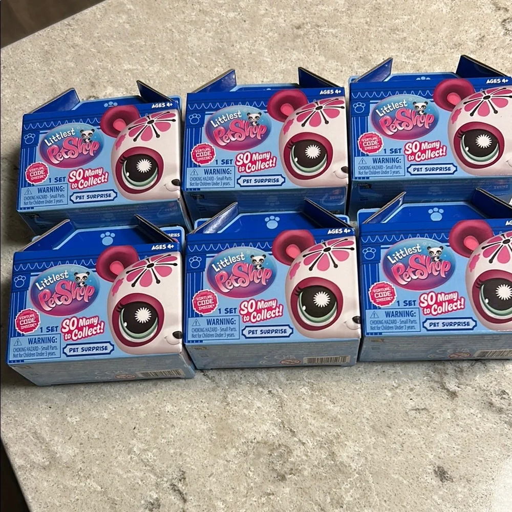 6 Littlest Pet Shop Surprise Packs Series 3 - Picture 1 of 1